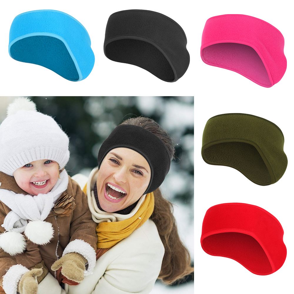 Fleece Ear Warmer Band - 1Pcs Hair Bands Women Girls Fleece