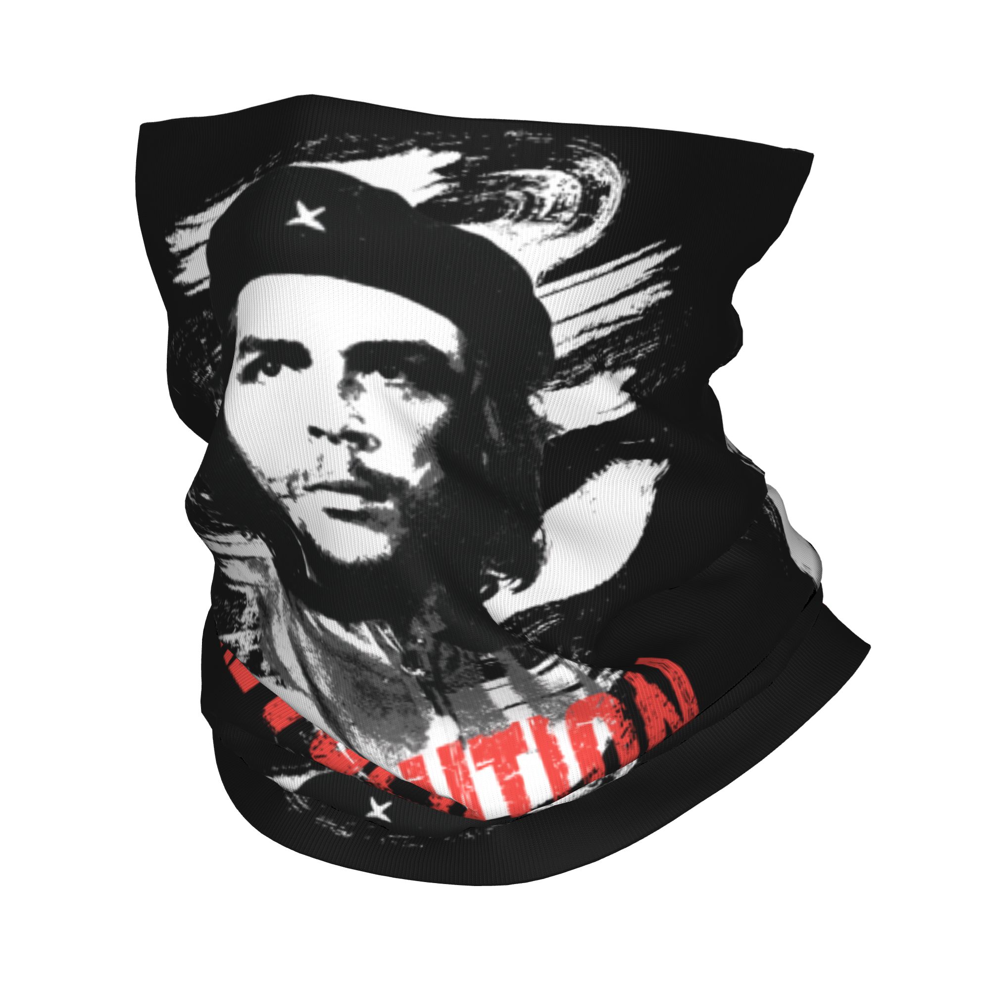 Neck Gaiter Fleece - Custom Che Guevara Revolution Bandana Neck