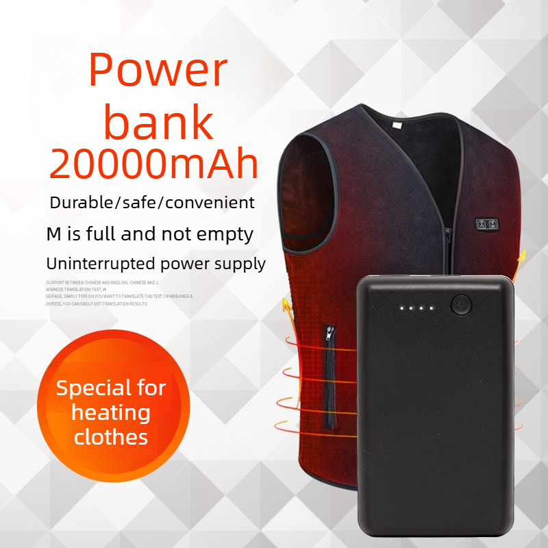 Brand New 50000M 20000mAh Powe - đánh giá và giá Heated Vest Battery