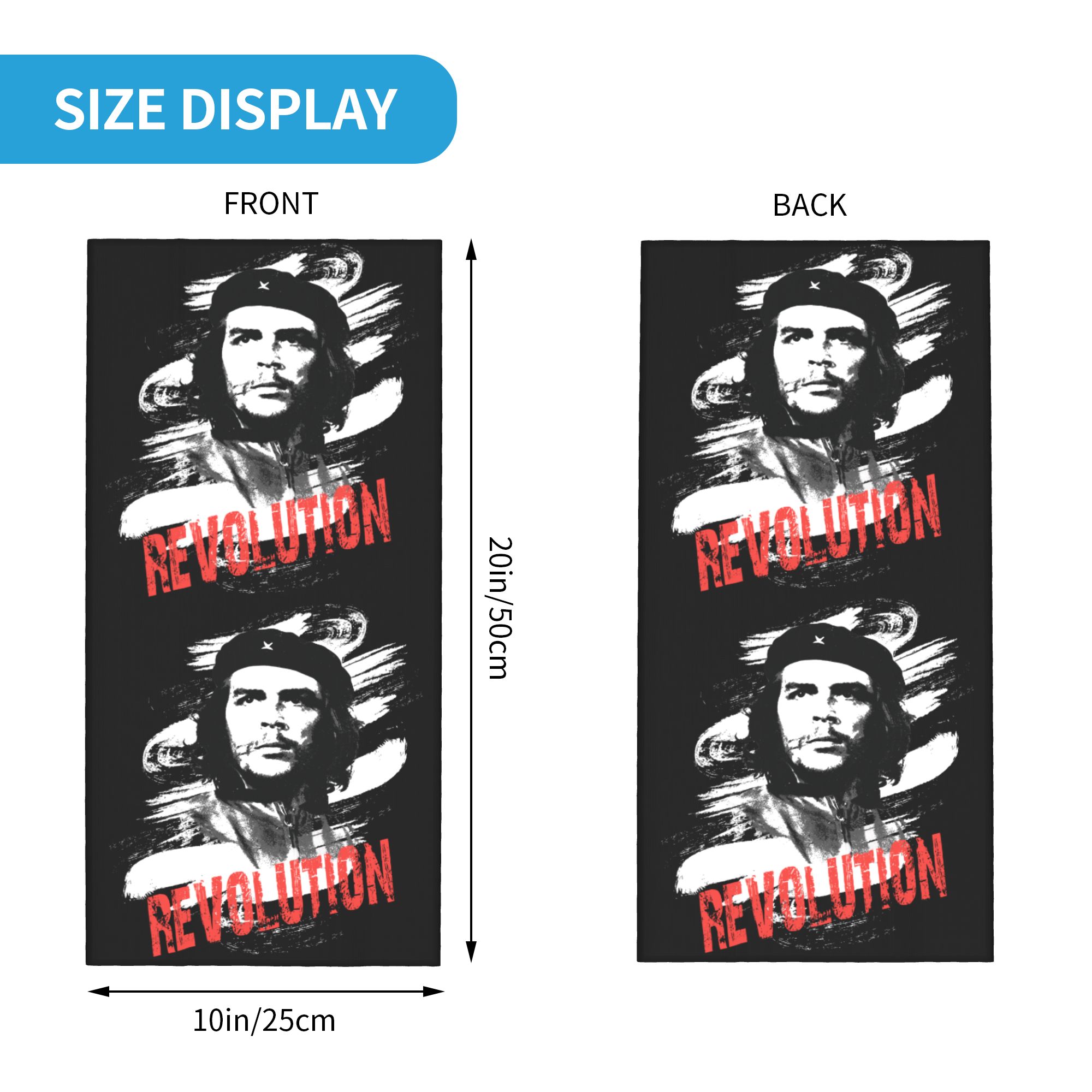 Custom Che Guevara Revolution  - đánh giá và giá Neck Gaiter Fleece