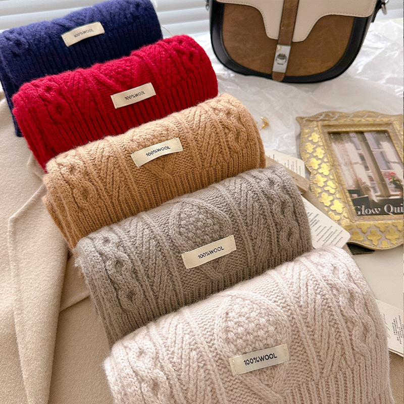 Luxury 100% Wool Scarf Women M - đánh giá và giá Wool Scarf Men